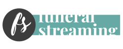 Funeral Streaming Logo White (by SH) London